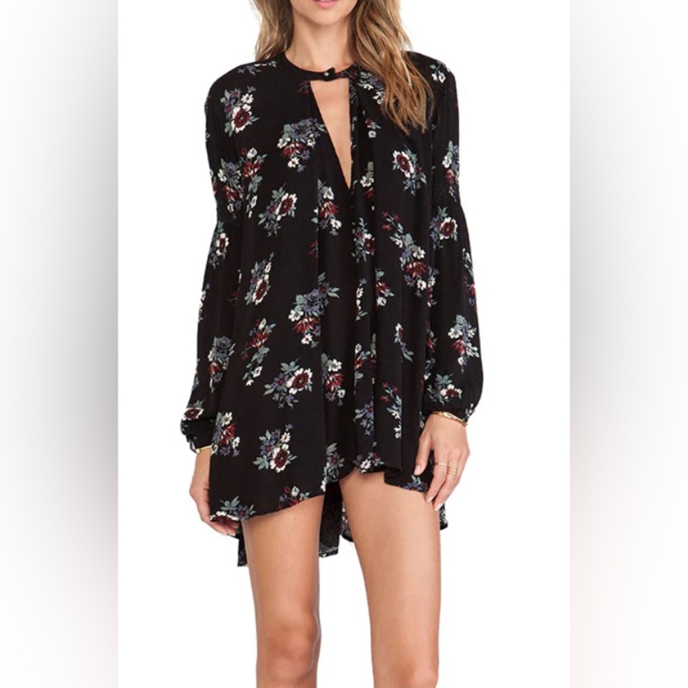 Floral free people dress or long top